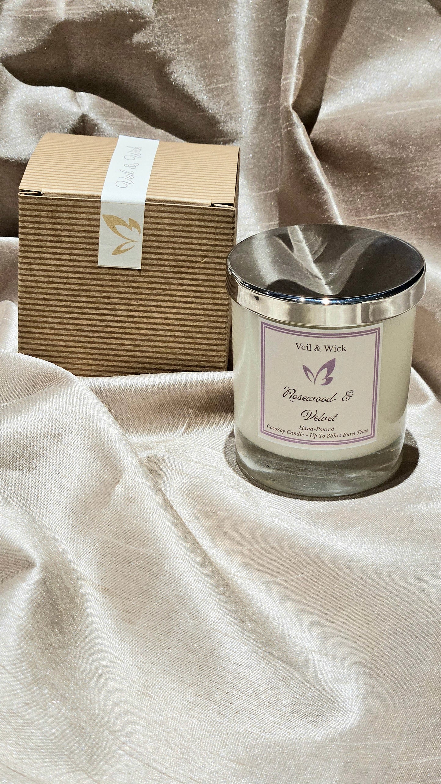 Rosewood & Velvet Candle