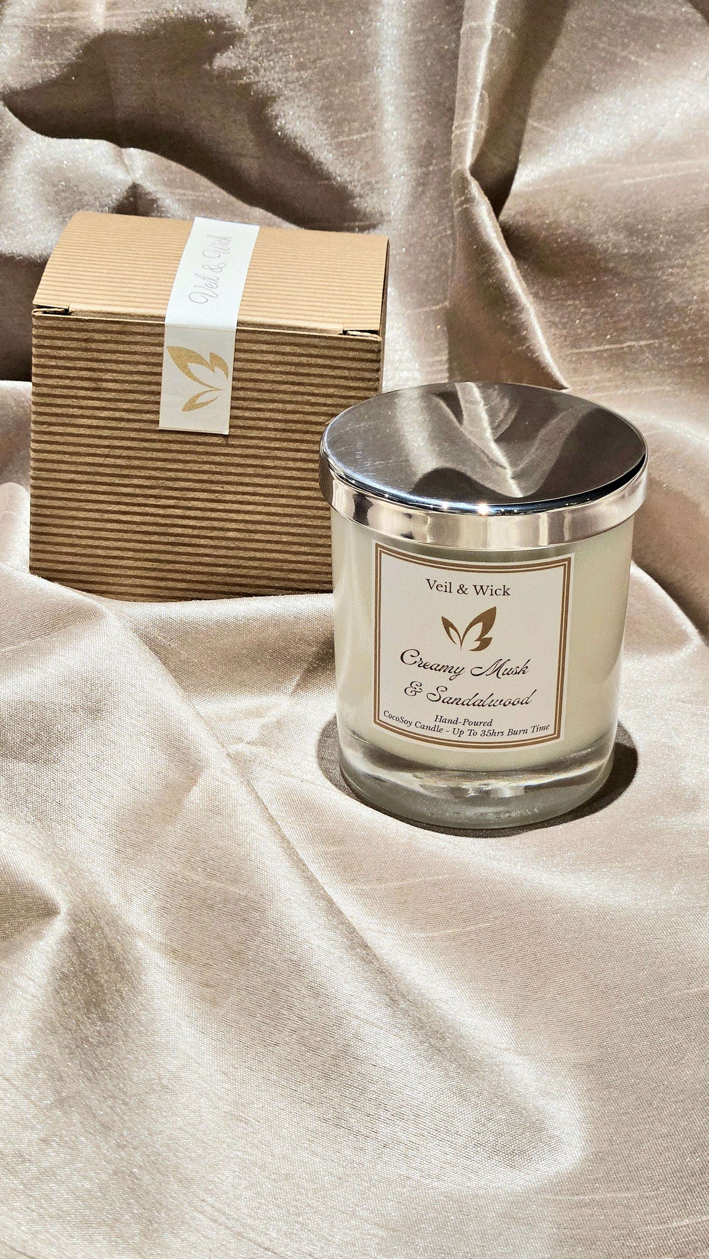 Creamy Musk & Sandalwood Candle