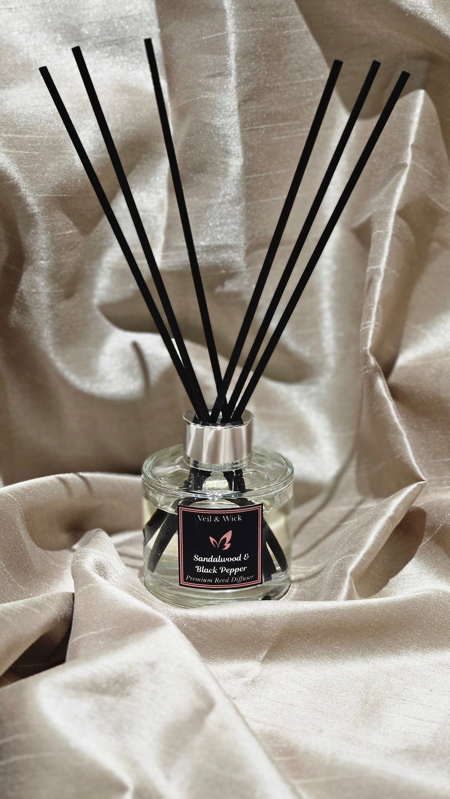Sandalwood & Black Pepper Reed Diffuser