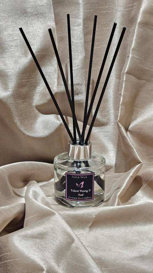 Velvet Peony & Oud Reed Diffuser